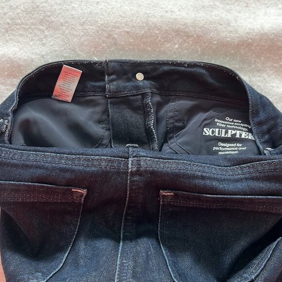 Athleta Sculptek Skinny Stretch Overdye Wash 2 - Picture 13 of 13